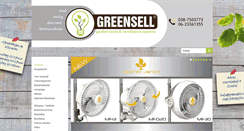 Desktop Screenshot of greensell.nl